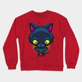 Black Cat Crewneck Sweatshirt